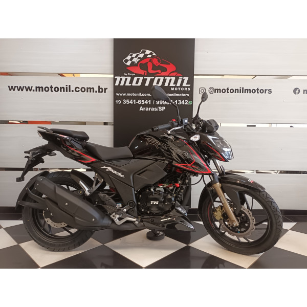 DAFRA APACHE RTR 200 CBS PRETA 0KM 2024