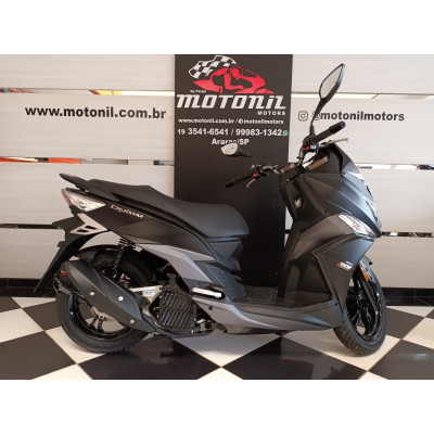DAFRA CRUISYM 150 ABS PRETA 2025 ZERO KM