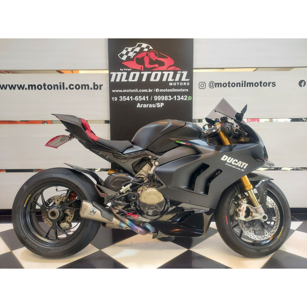 DUCATI PANIGALE V4 S PRETO FOSCO MATT BLACK 2023