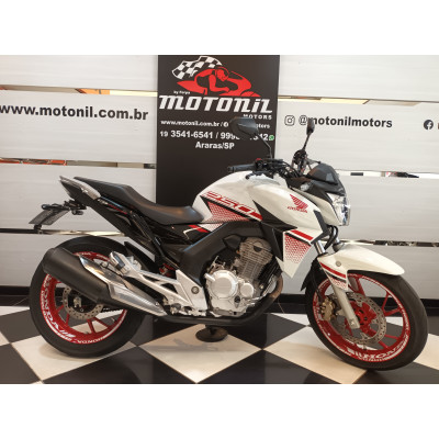 HONDA CB250 F TWISTER BRANCA 2022