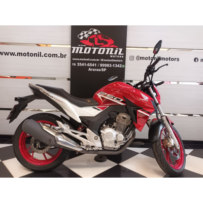 HONDA CB250 F TWISTER ABS VERMELHA 2022