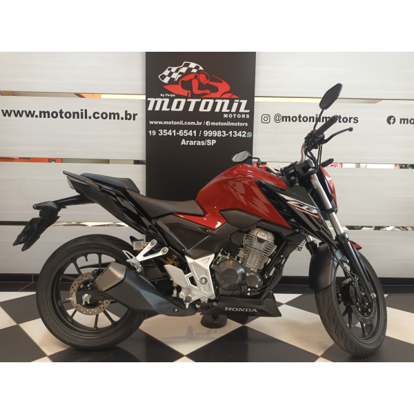 HONDA CB300 F TWISTER ABS VERMELHA 2025