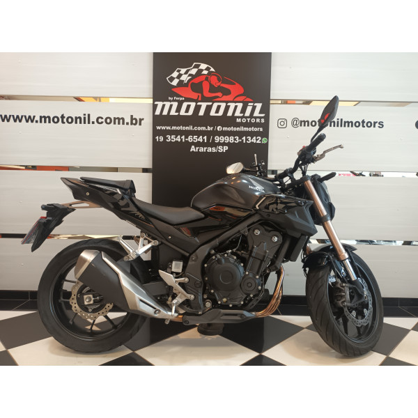 HONDA CB500 F CINZA 2023