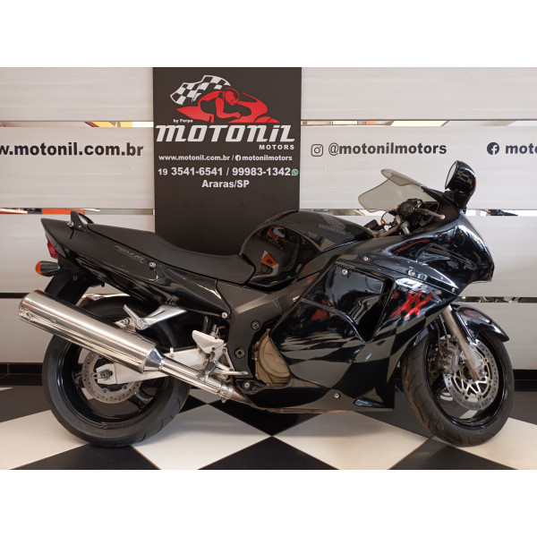 HONDA CBR1100 XX BLACKBIRD PRETA  1999