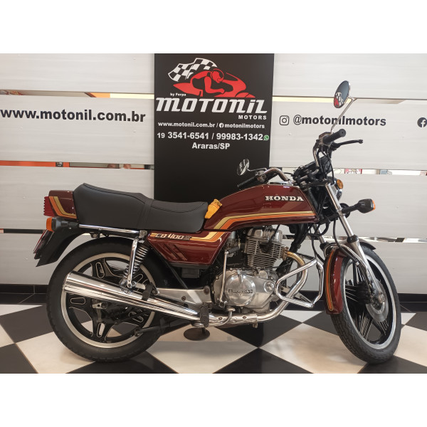 HONDA CB400 II VERMELHA 1982