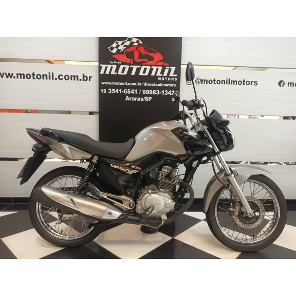 HONDA CG150 FAN ESDI PRATA 2015