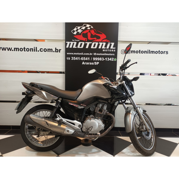 HONDA CG150 FAN ESDI PRATA 2015