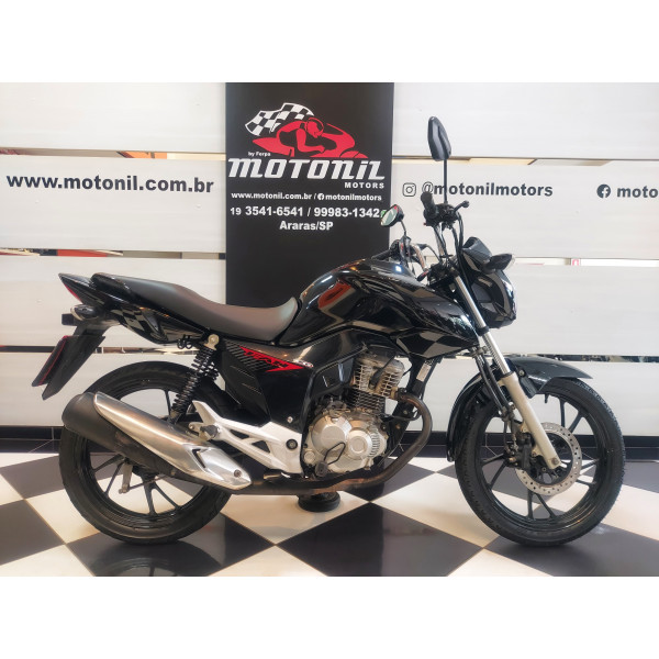 HONDA CG160 FAN PRETA 2021