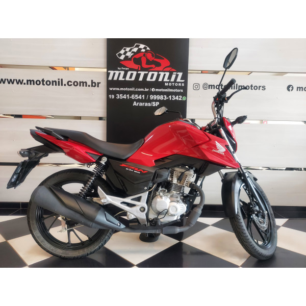 HONDA CG160 FAN VERMELHA 2026