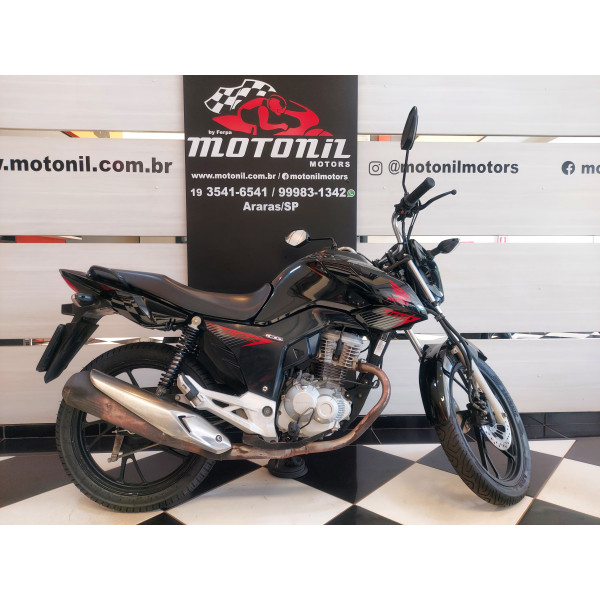 HONDA CG160 FAN PRETA 2021