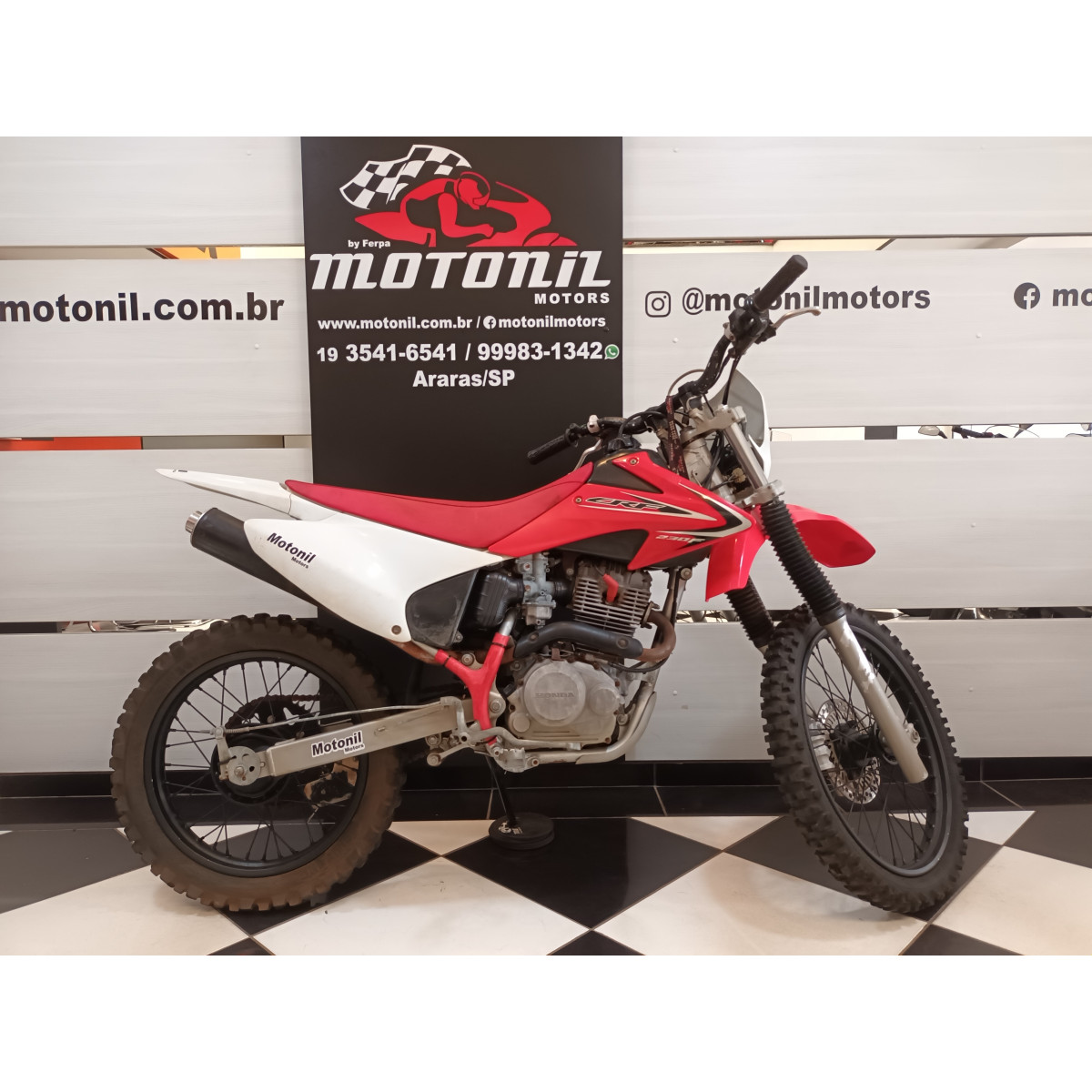 Motos HONDA CRF no Brasil