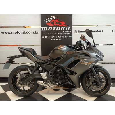 KAWASAKI NINJA 650 ABS CINZA 2024