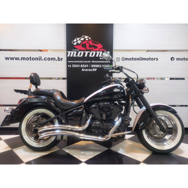 KAWASAKI VULCAN 900 CLASSIC BRANCA 2013