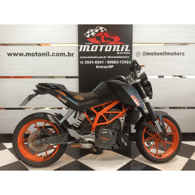 KTM 390 DUKE ABS PRETA 2017