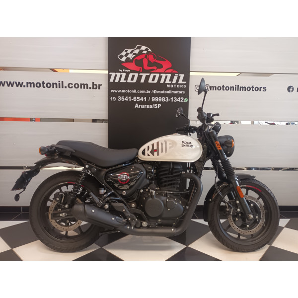 ROYAL ENFIELD HUNTER 350 BRANCA 350 2024