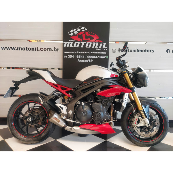 TRIUMPH SPEED TRIPLE 1050 R BRANCA 2016
