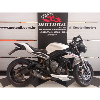 TRIUMPH STREET TRIPLE RS 765 BRANCA 2019