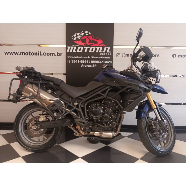 TRIUMPH TIGER 800 AZUL 2015