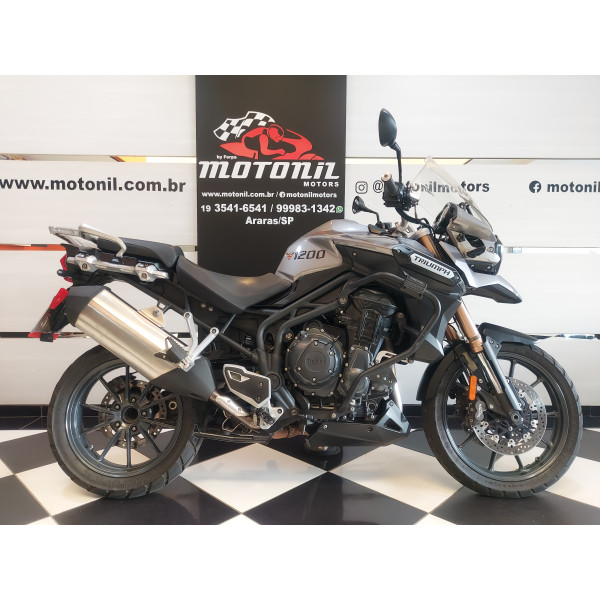 TRIUMPH TIGER 1200 EXPLORER CINZA 2014