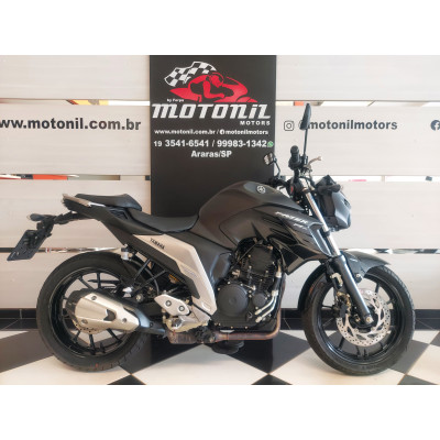YAMAHA FZ25 FAZER ABS PRETA 2023