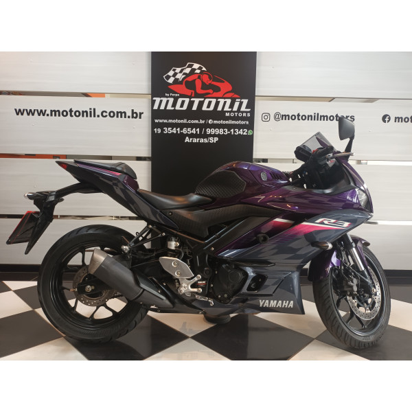 YAMAHA YZF R3 ROXA 2024